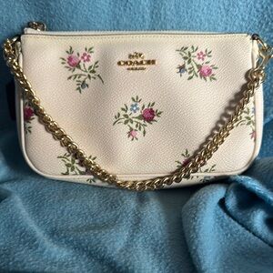 Coach White Floral Women's Bag